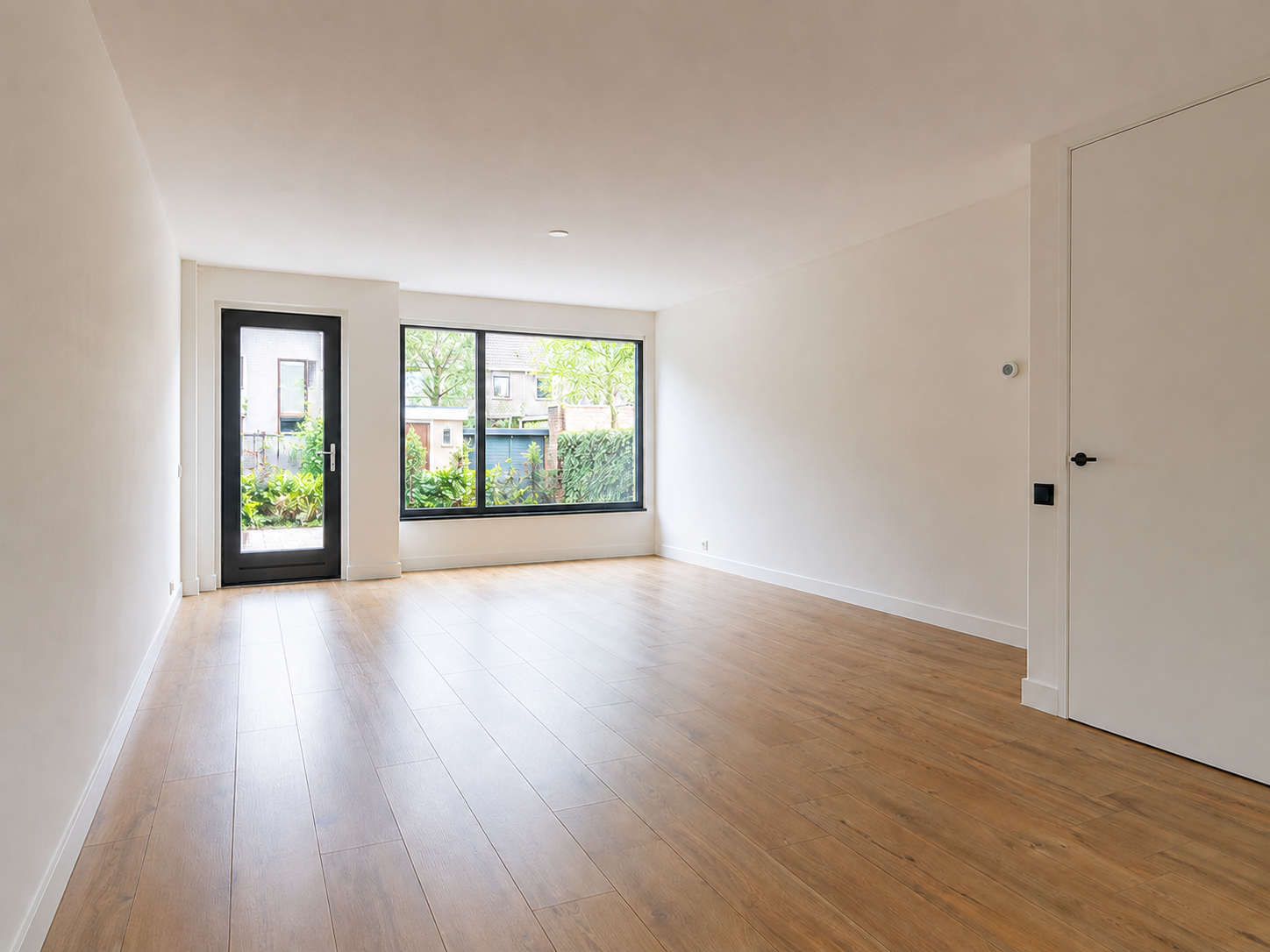 Ruimte voor de vloerrenovatie